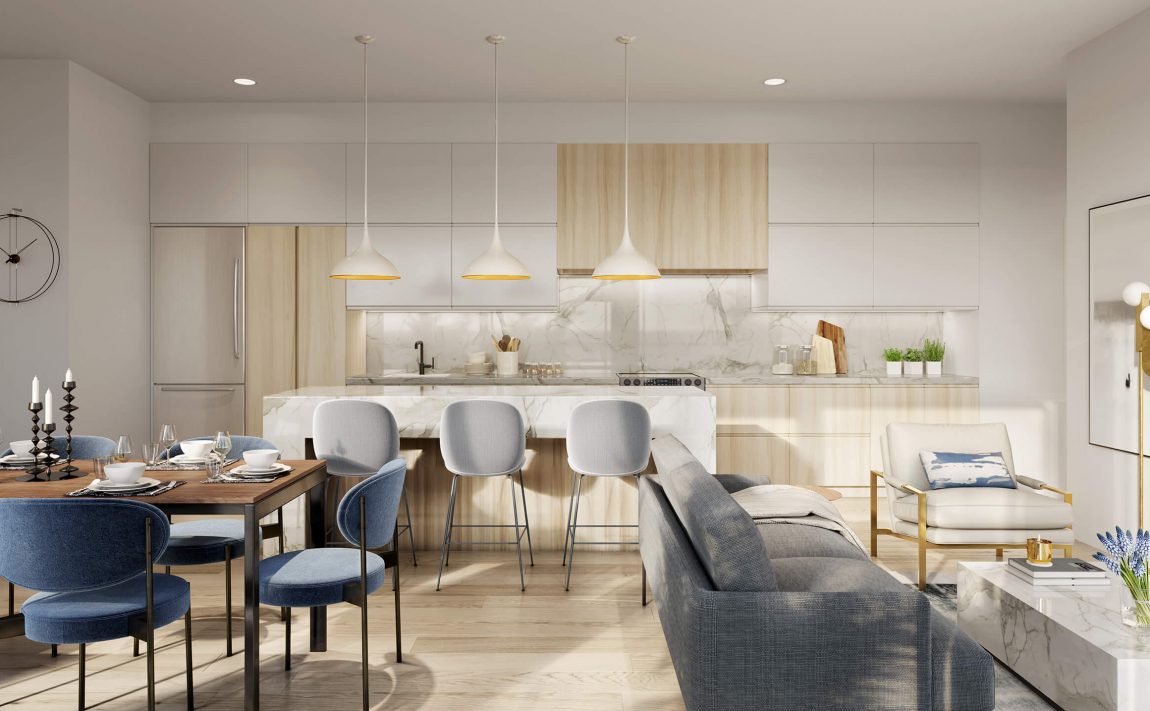 rise-at-stride-condos-1063-Douglas-McCurdy-Common-mississauga-port-credit-lakeview-kitchen
