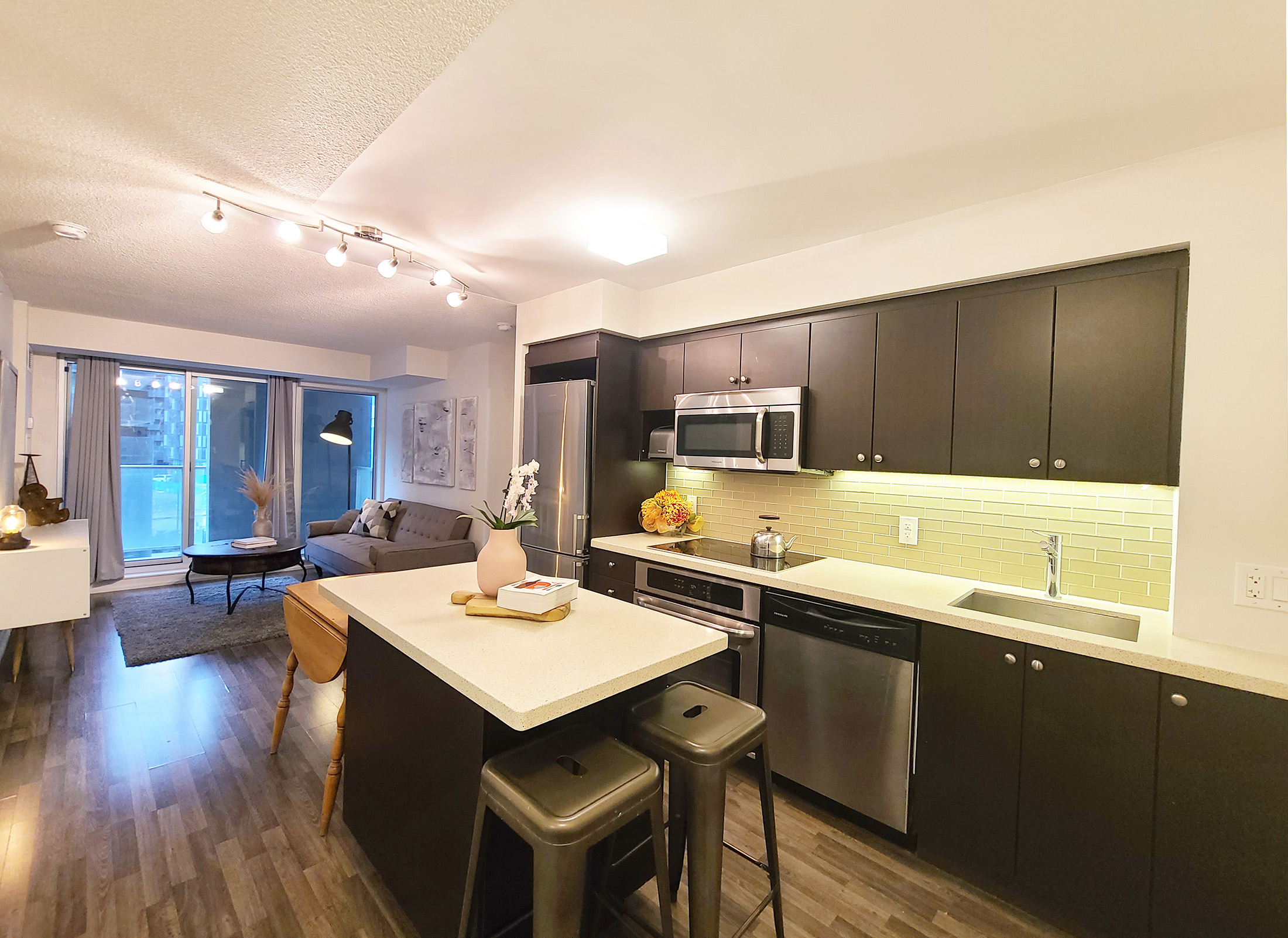 565-wilson-ave-toronto-condos-kitchen-living-space-view
