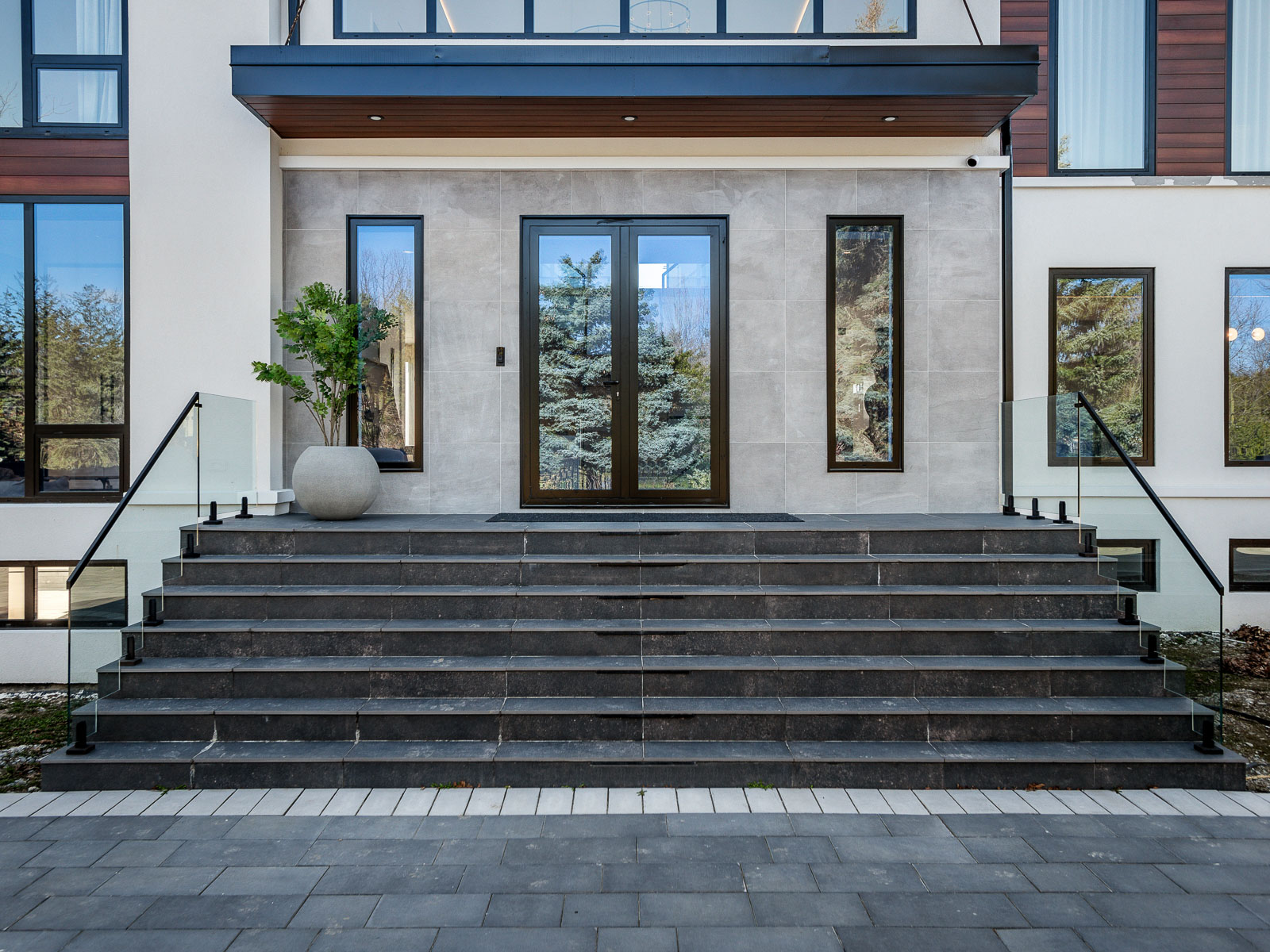 modern-luxury-markham-home-for-sale-cachet-front-steps