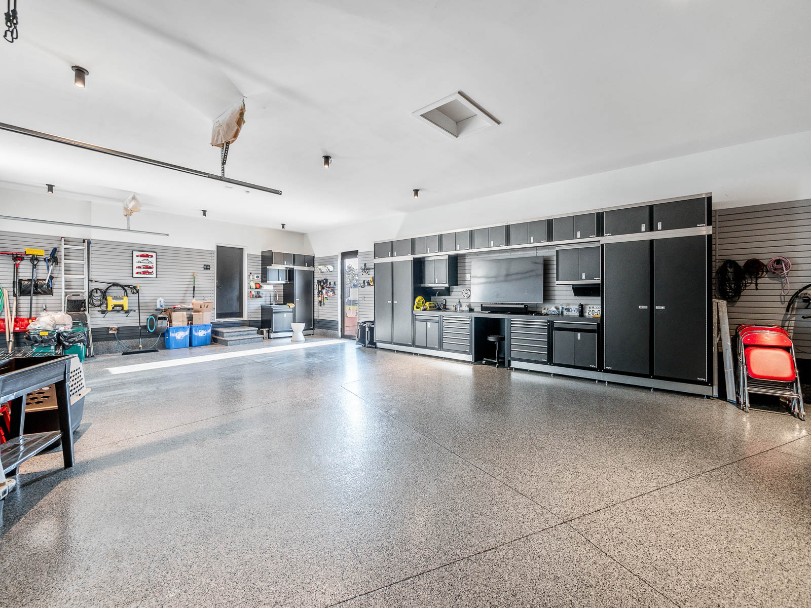 modern-luxury-markham-home-for-sale-cachet-garage-epoxy-floor